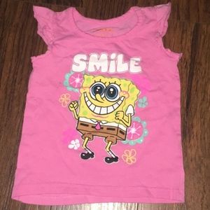 Nickelodeon Toddler Girls Spongebob Shirt